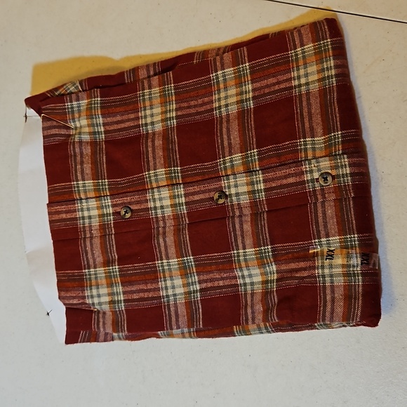 Croft & barrow mens flannel shirt long sleeve xxl - Picture 6 of 6